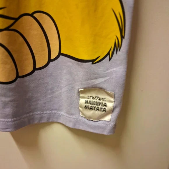 Disney Simba T-shirt, Juniors size Small 3-5 - Picture 4 of 5